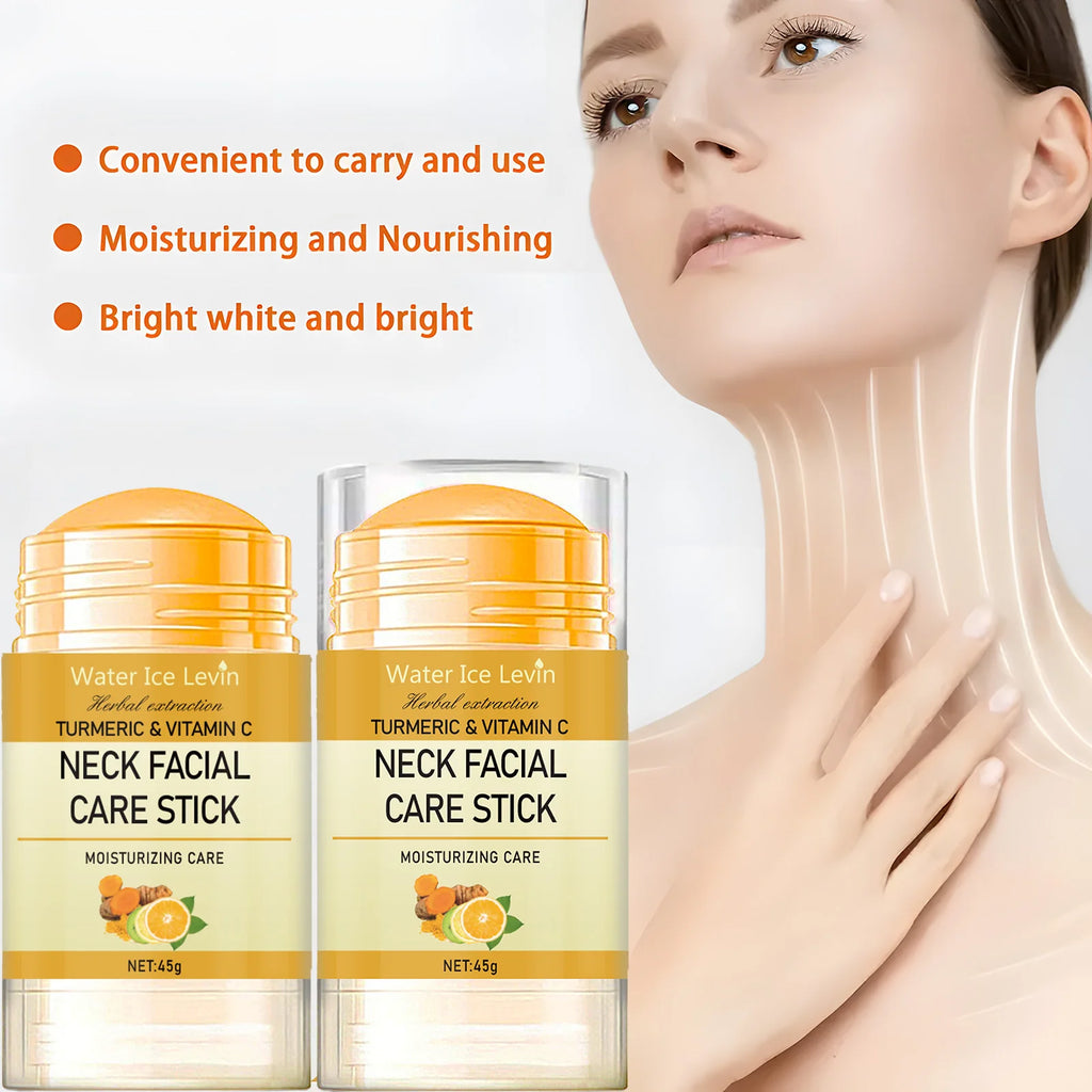 Turmeric&Vitamin C Neck Facia Care Wrinkle Lines Lifting Whitening Tighten Double Chin Anti-age Rejuvenation Skin Care Product Qme
