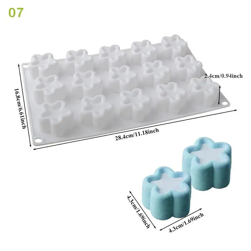 Round Silicone Cake Mold Cylinder Shape Flexible Reusable Baking Tray Qme 7
