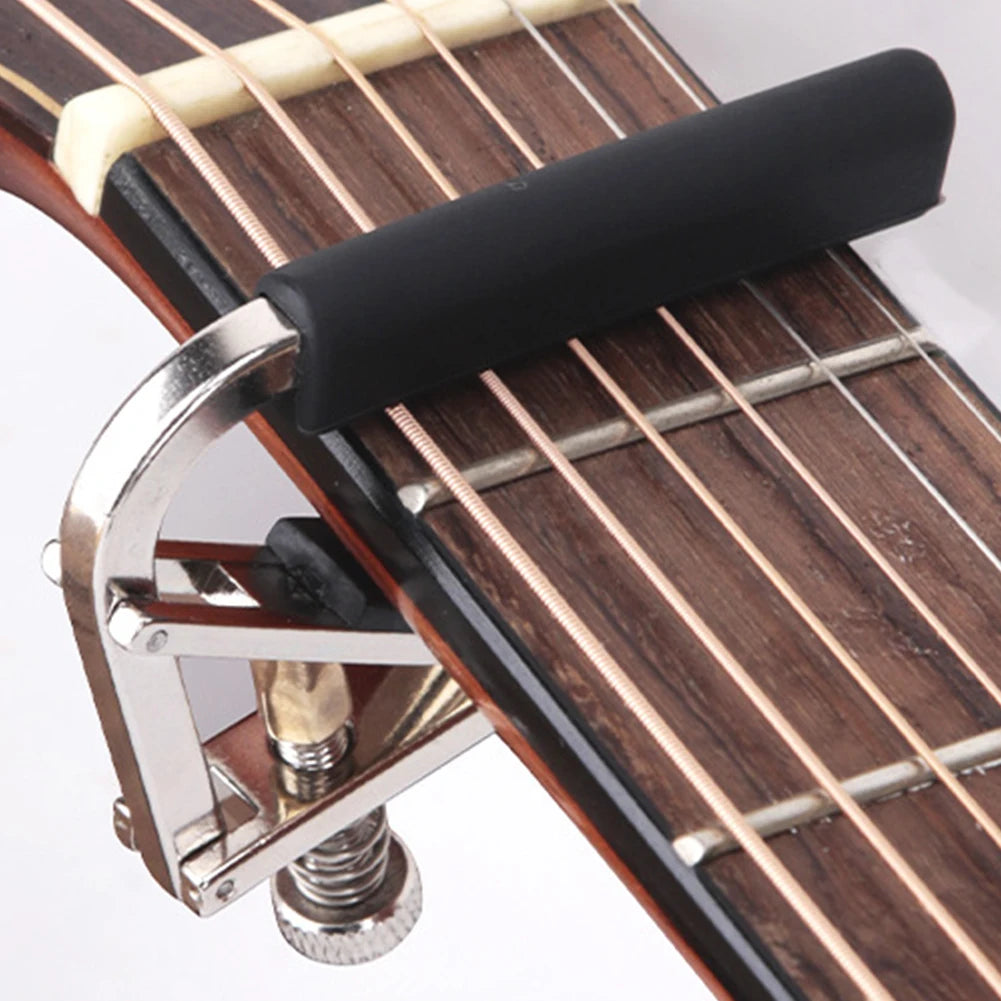 Universal Guitar Capo Adjustable Tension Guitar Tuner Clamp for Acoustic Electric Guitar Accessories Parts Qme
