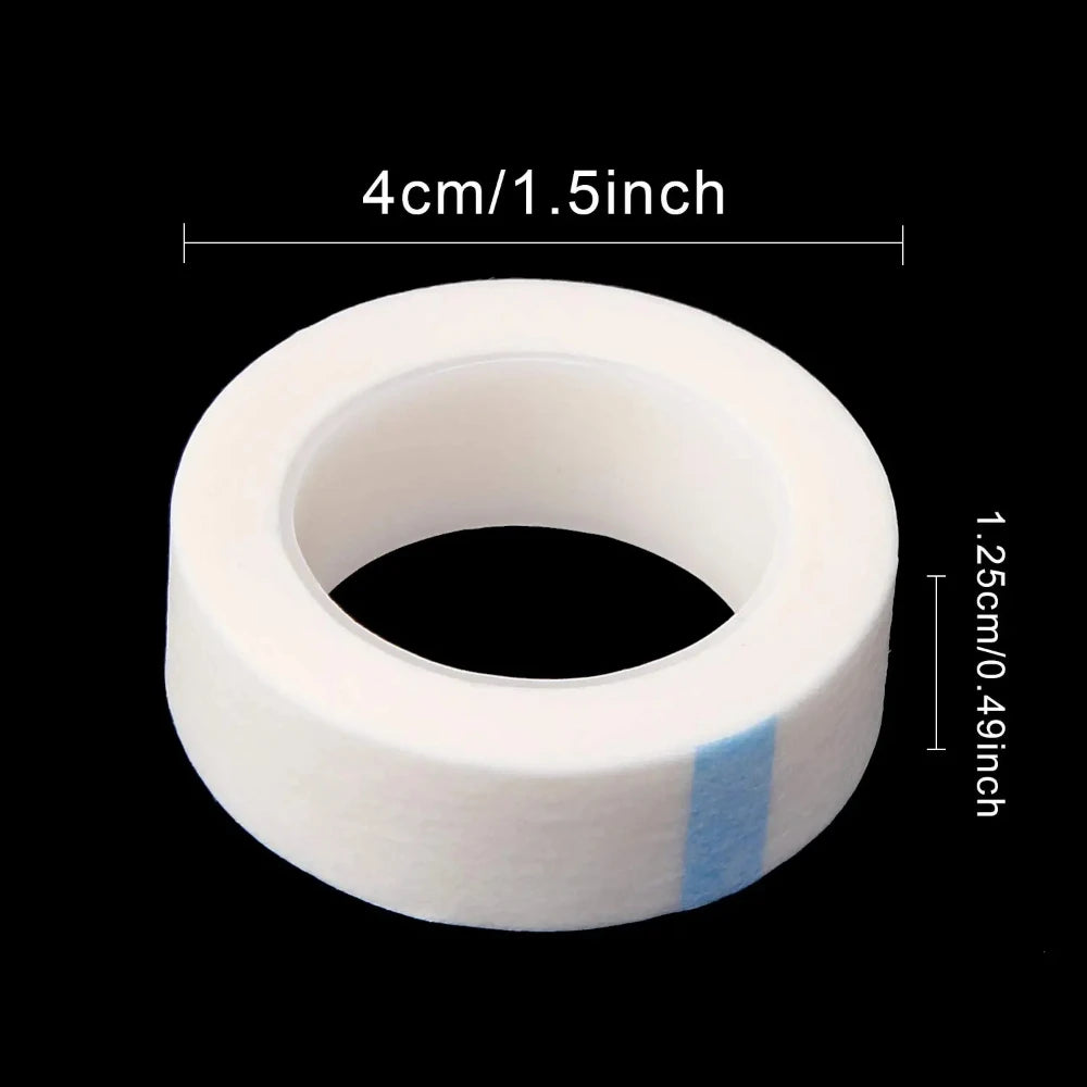 5/10/20/30/50 Rolls Eyelash Extension Paper Tape Lint Breathable Non-woven Cloth Adhesive Tape For False Lashes Patch Qme