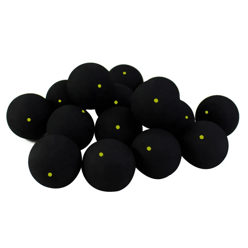 Professional Rubber Squash Ball Racket Red Dot Blue Fast Speed Qme