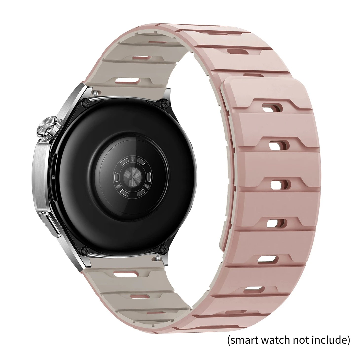 18mm 20mm 22mm Silicone Strap For Huawei GT6 Pro 46mm Magnetic Band For Samsung Galaxy Watch 7 6 5 4 40MM 44MM Qme OxfordPStar 22mm Universal band