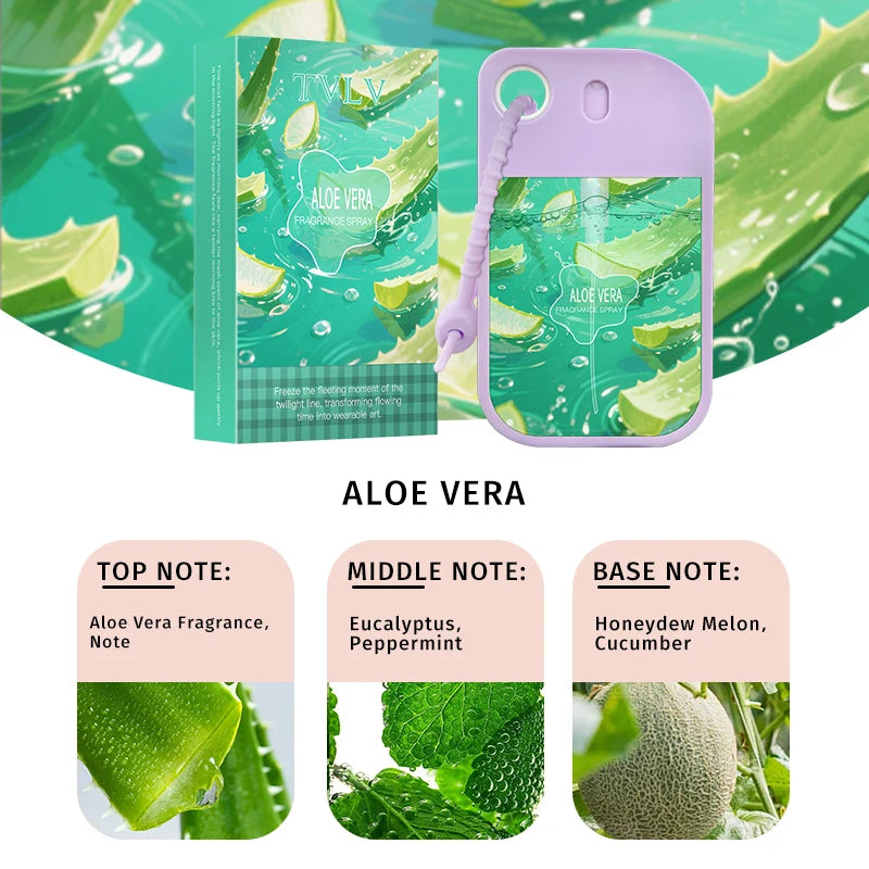 Fragrance Spray Lasting Strawberry Hook Perfume Fresh Natural Air Qme 07 ALOE VERA