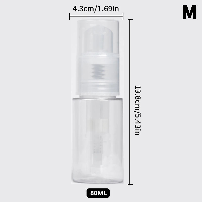 18 60 80 Salon Accessories Powder Atomizer Bottle Barber Talcum Qme M