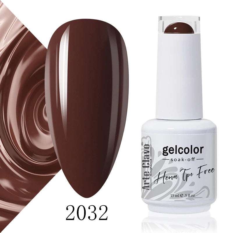 Arte Clavo Gel Nail Polish HEMA TPO Gorgeous Soak Off UV LED Semi