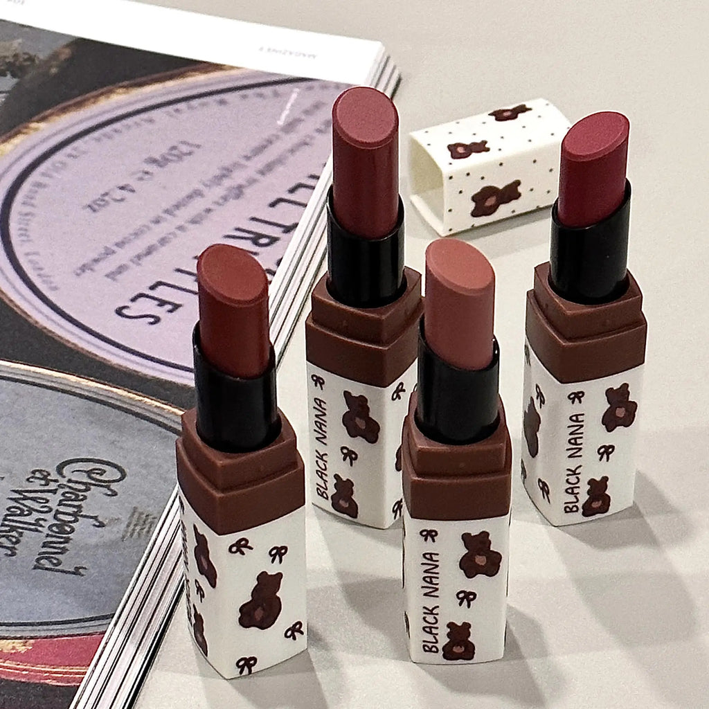 Matte Velvet Lipstick Cute Female Natural Lip Mud Student Party Qme