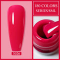 Arte Clavo Red Glitter Gel Nail Polish Yellow Holographic Spring