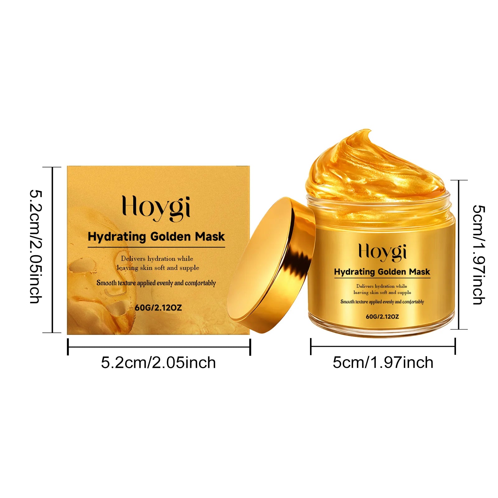 Hydrating Golden Mask Collagen Gold Peel Off Facial Mask Moisturizing Firming Reduces Wrinkles Removes Blackheads Dirt & Oils Qme