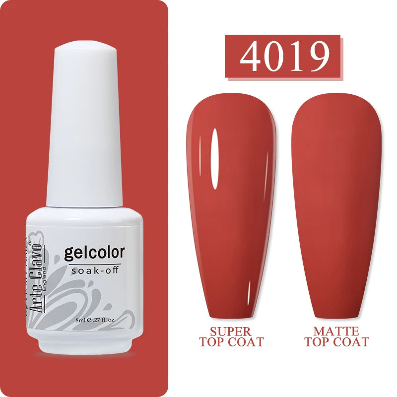 Arte Clavo Art Nails Varnish Base Coat Gel Nail Polish UV LED Lamp