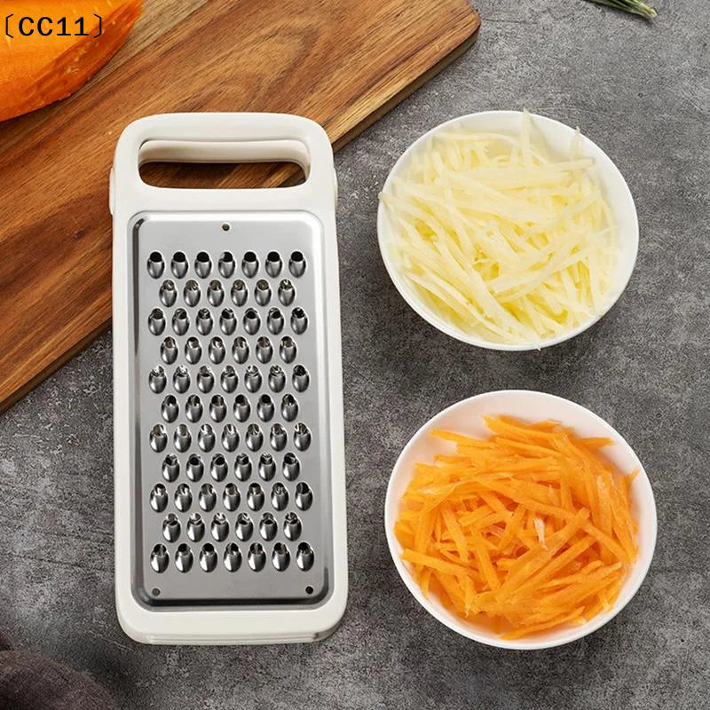 Foldable Double-sided Stainless Steel Vegetable Cutter Kitchen Qme