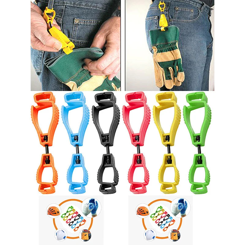 Work Clamp Safety Glove Guard Multifunctional Tool Clip Hanger Holder Qme