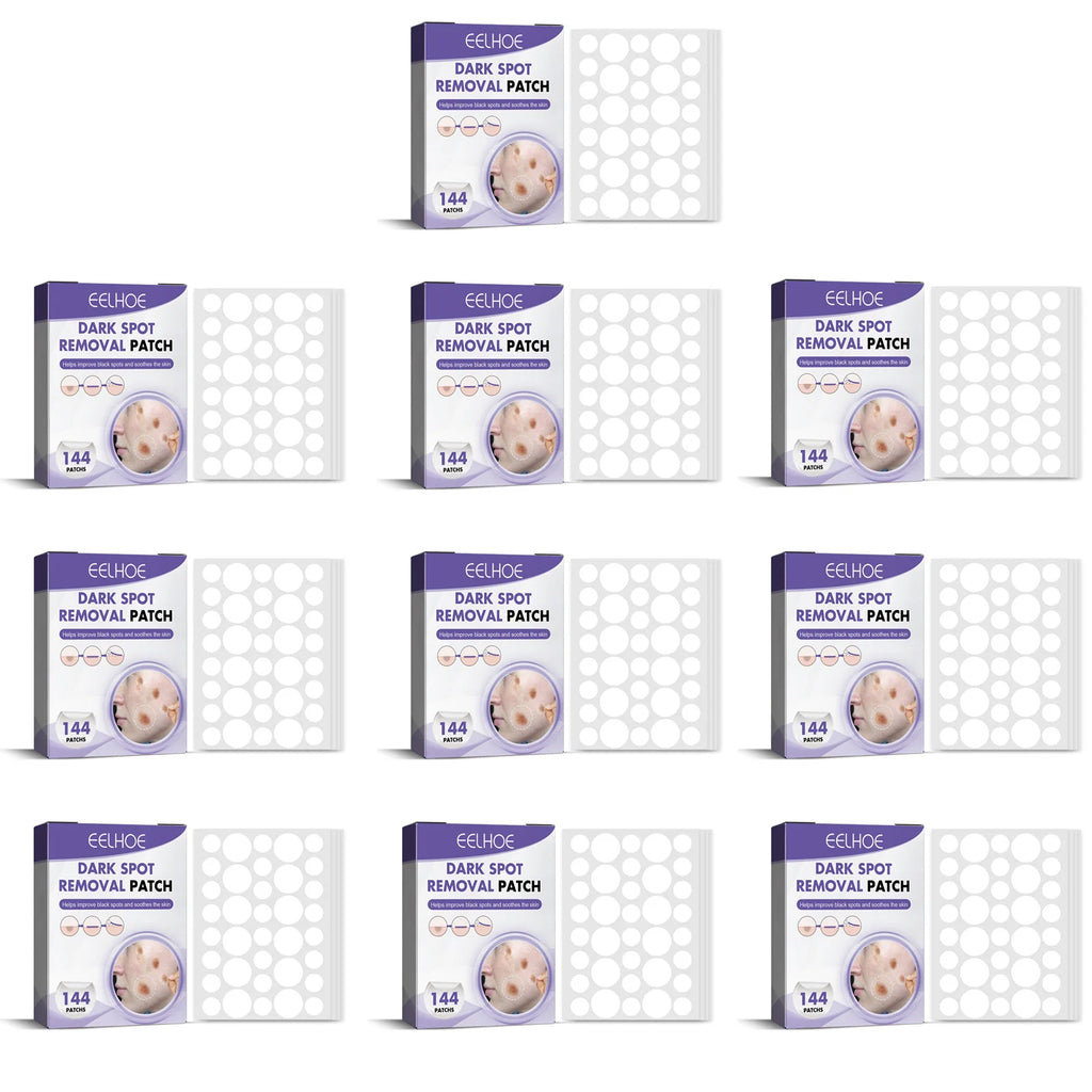 Face Dark Spot Correcting Patches Acne Patch Pimple Removal Concealer Brightening Lightening Melasma Invisible Spots Marks Cover Qme 10 x 144pcs Boxed