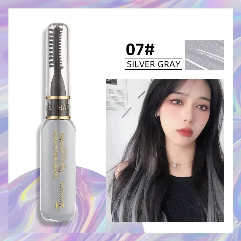 One-off Temporary Hair Coloring Disposable Coloured Chalk Wax Cover