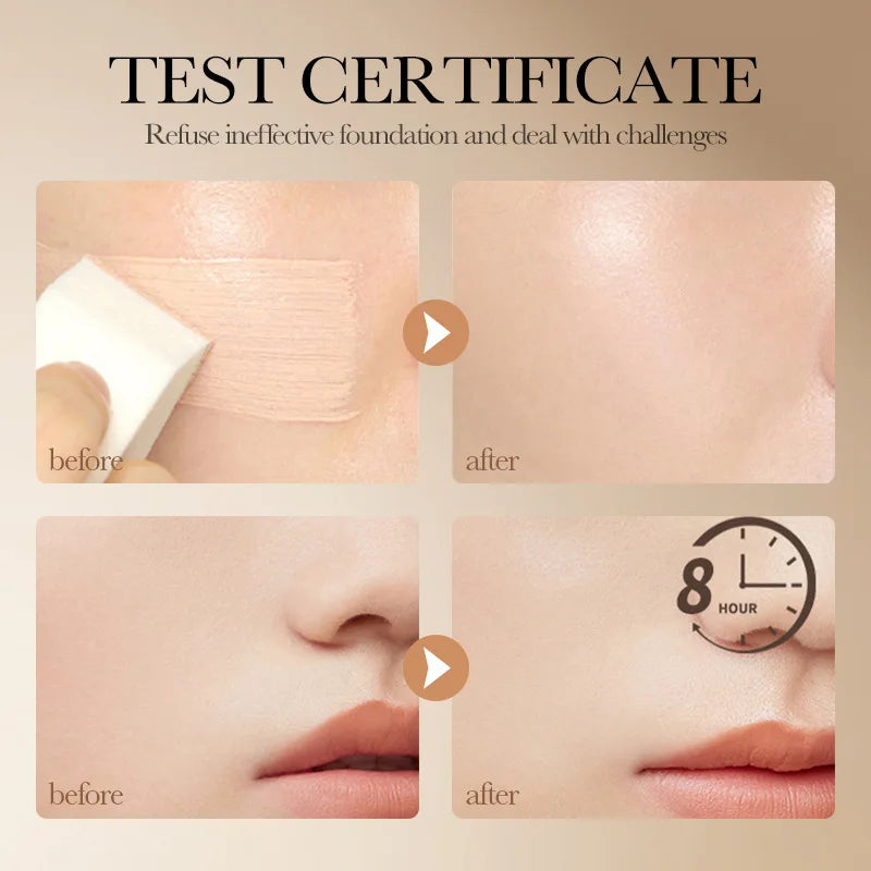 Smooth Concealing Liquid Foundation Natural-looking Bb Cream Flawless Qme
