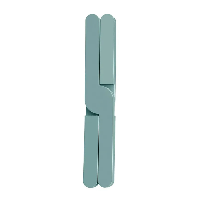 1pc X-Shaped Heat-Resistant Foldable Silicone Trivets Folding Trivet for Hot Pots and Pans Non-Slip Space-Saving Easy to Clean Qme Blue