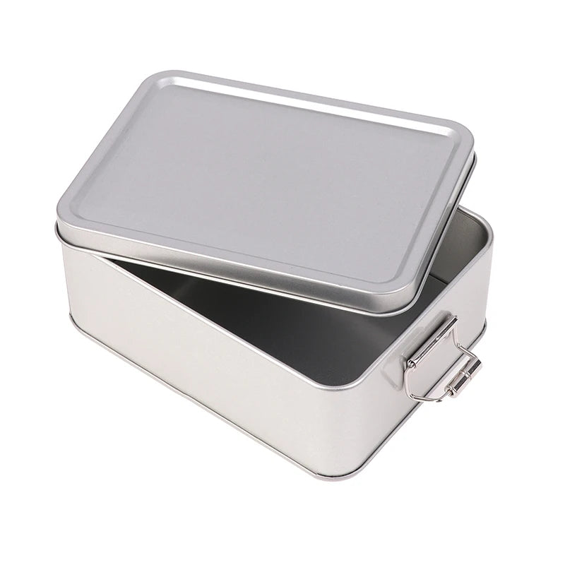 Kitchen Desktop Storage Tin Candy Coffee Tea Jewelry Chocolate Qme