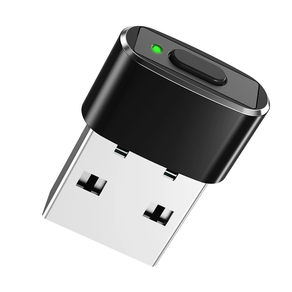 Mini Automatic Mouse Jiggler Mover ON/Off Button USB Automatic Move Cursor Undetectable Plug and Play Keeps Awake for Computer Qme Jiggler