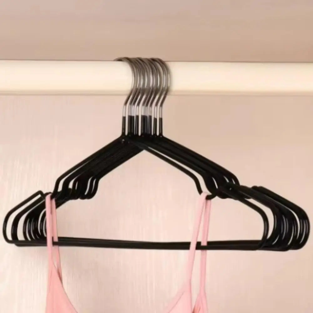 10PCS Clothes Rack Adult Clothes Rack Non-Slip, Non-Sharp Angle Non-Marking Clothes Stand Drying Clothes Rack Qme