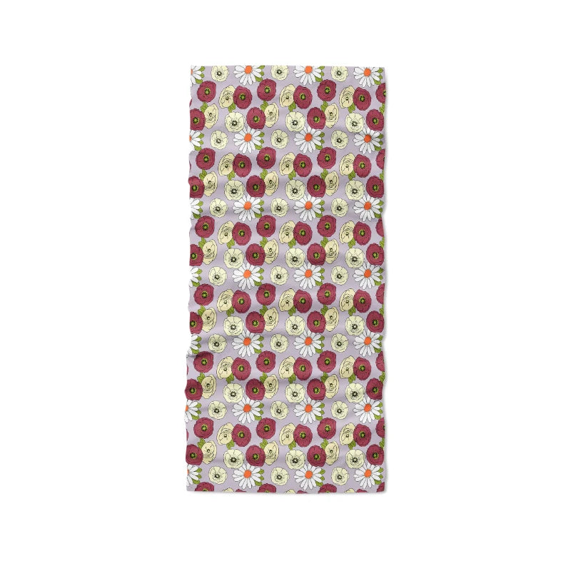 Fashion Daisy Series Headscarf Ladies Outdoor Sweat-wiping Dust-proof Qme style23 One Size >8Y