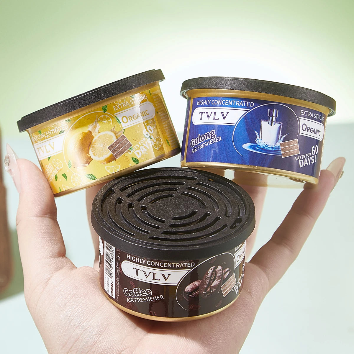 Multi Flavored Car Aromatherapy Long-lasting Room Fragrance Solid Qme