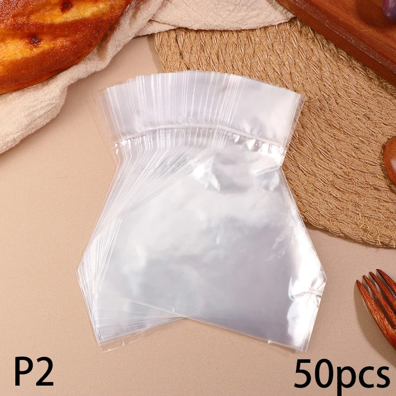 Lovely Cartoon Japenese Triangle Rice Ball Disposable Packaging Bag Qme 2