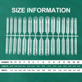 Nail Form Reusable Transparent Manicure Stencil Molds Business Trip Qme 01 CN
