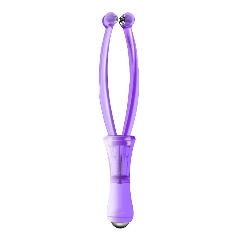 360 Degree Roller Hand Acupuncture Points Finger Joint Massager Qme Purple