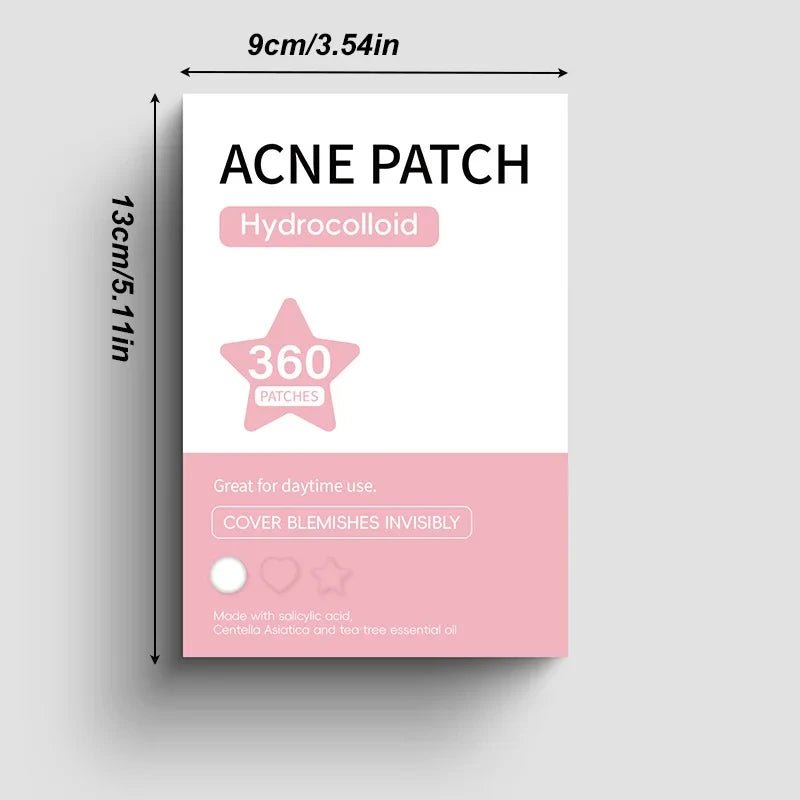 Colorful Invisible Pimple Removal Anti-acne Hydrocolloid Patches Qme