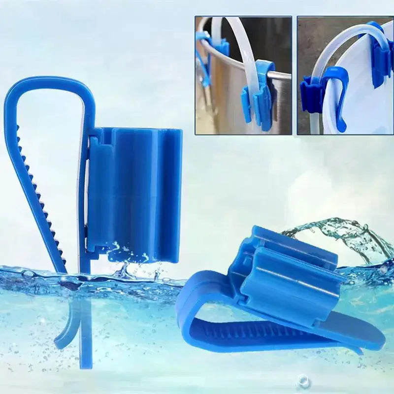 Aquarium Filter Water Pipe Hose Bracket Fixing Clamp Moving Qme