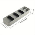 1pc Multifunctional Knife And Fork Compartment Storage Box, Cutlery Spoon Box Knife And Fork Divider Organizer, Qme grey