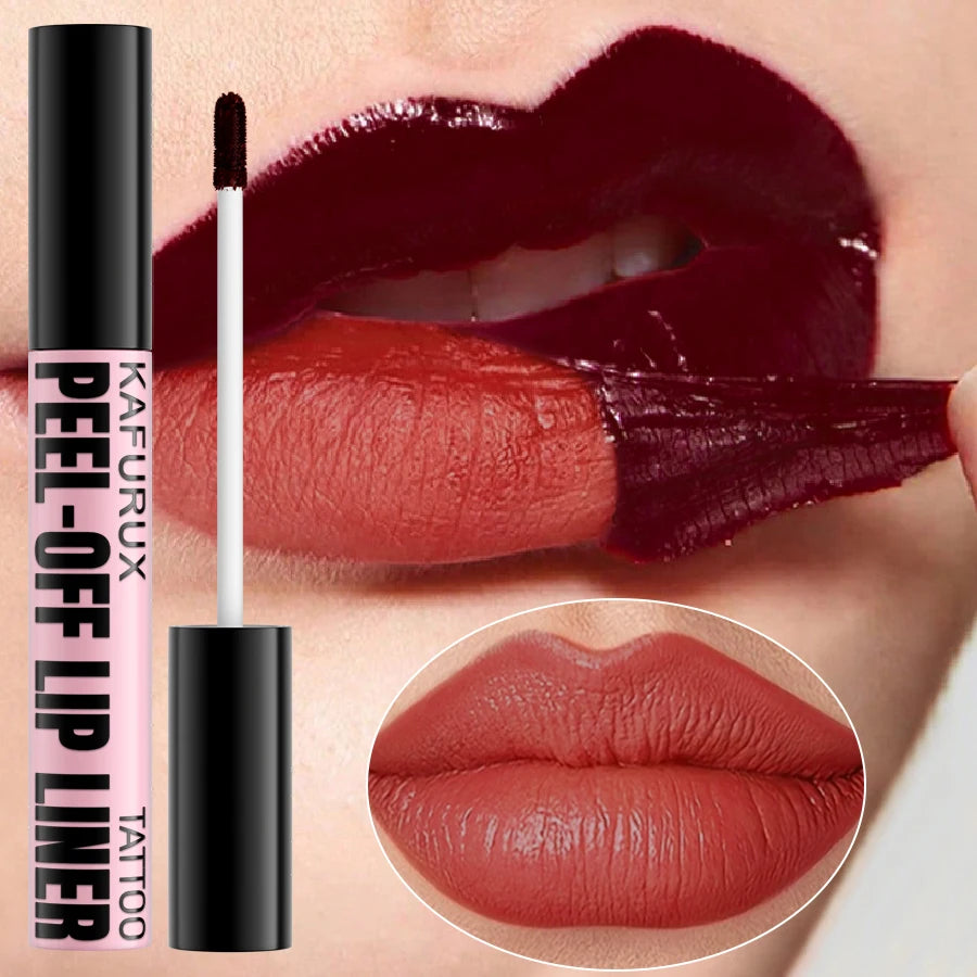 7 Colors Peel Off Lip Stain Reveal Long Lasting Waterproof Pink Tint Qme 207