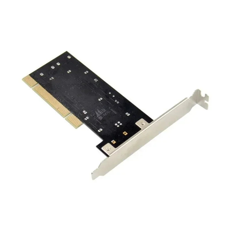 PCI To SATA Raid Card Chip, 4 Channels SATA Disk Host Controller Adapter Expansion Converter 1500mb Qme
