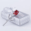 1pc Glass Rose Mini Crystal Flower Artificial Flowers Room Ornament Office Desktop Decoration Wedding Party Valentine's Day Gift Qme Sliver Red