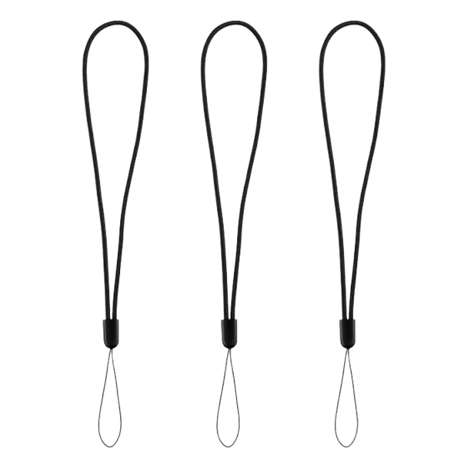 3pcs/10pcs Bicycle Code Table Protection Rope Hand Wrist Strap Rope Cord for Navigation Device Cover and Accessories Qme Black 3Pcs
