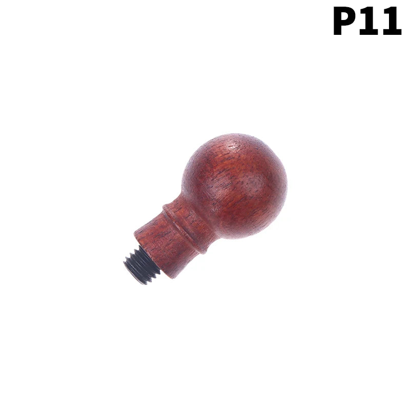 Wood Handle Wax Seal Stamp Accessories Portable Mini Diy Tool Retro Qme 12
