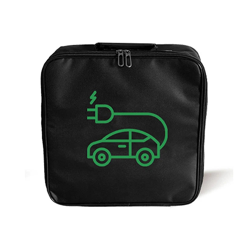 Electric Vehicle Charging Cable Bag Car Charger Storage Auto Trunk Qme