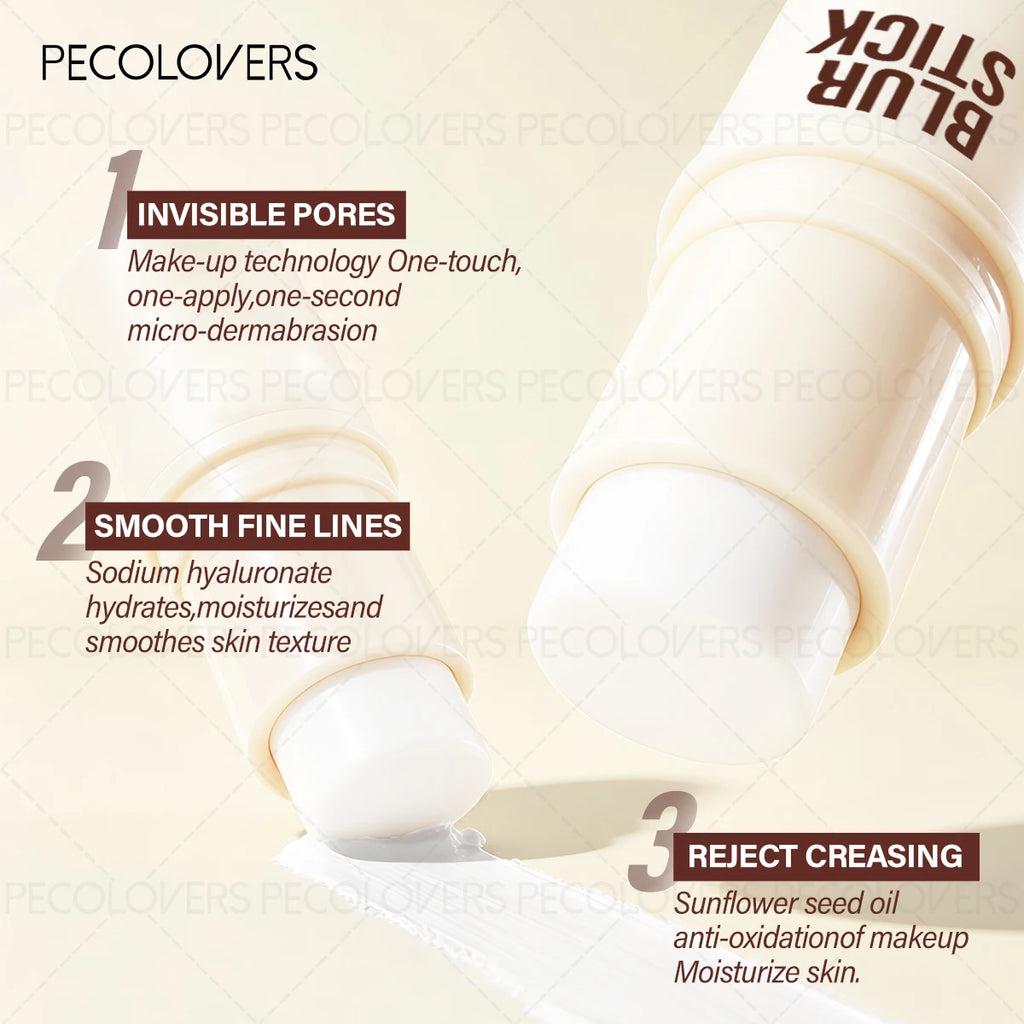 Facial Primer Stick Conceals Flaws Spots Waterproof Long-lasting Qme
