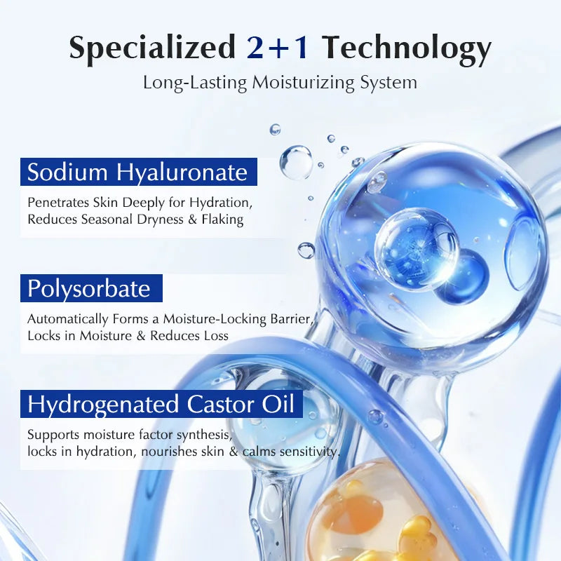 Korean Facial Cleanser Salicylic Acid Niacinamide Blue Lotus Extract Qme