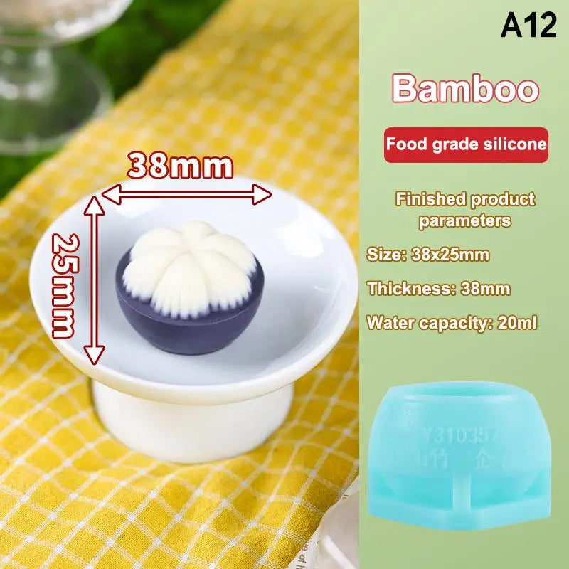 Cake Mold Ice Cream Mousse Desserts Decorating Tools 3D Fruit Shape Qme A12