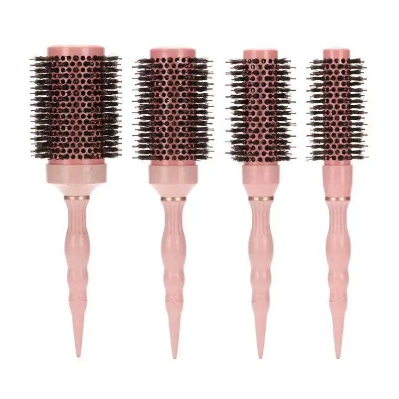 Curl Defining Barrel Salon Home Styling Gute Boar Nylon Roller Brush Qme
