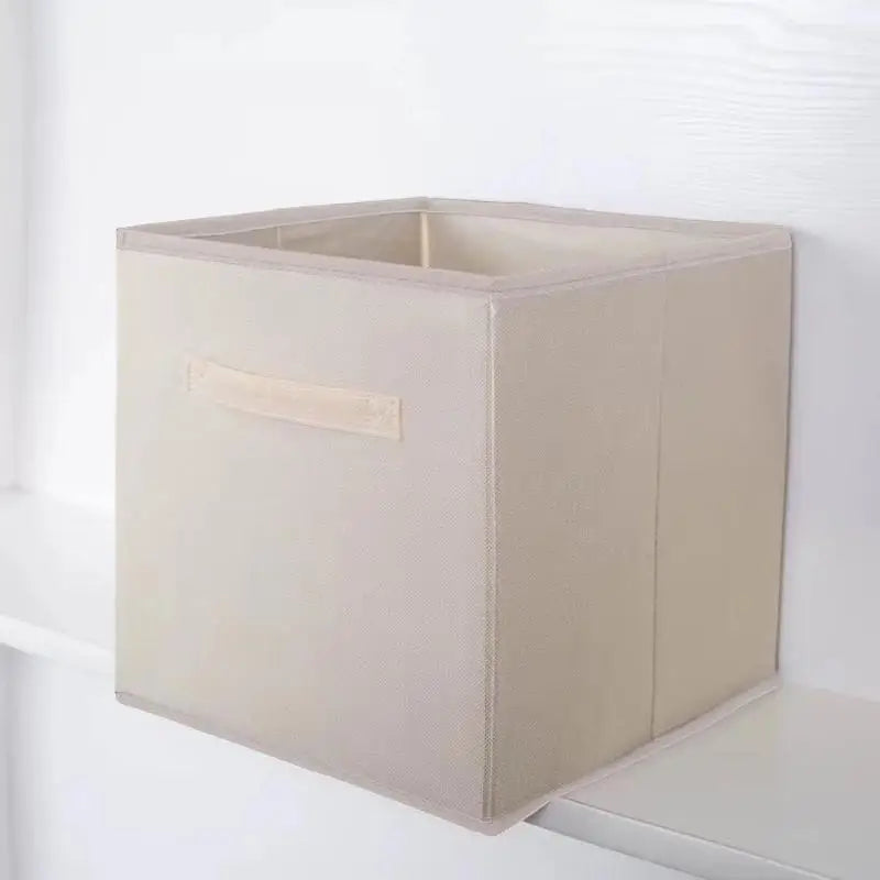 Jeans Storage Box Wardrobe Clothes Organizersthicken Organizer Pants Qme Beige