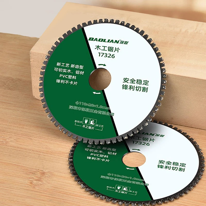 Alloy Cutting Disc Efficient Wood Metal Plastic Perfect Tool Angle Qme