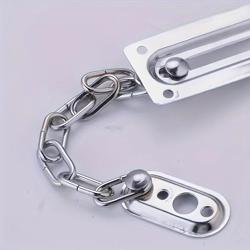 Portable door lock - Keyless door lock that provides extra privacy,and prevents unauthorized entry during travel Qme