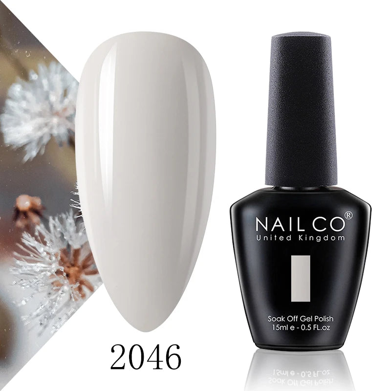 NAILCO 131 Colors Nail Gel Polish Off LED Semi Permanant Art Hybrid