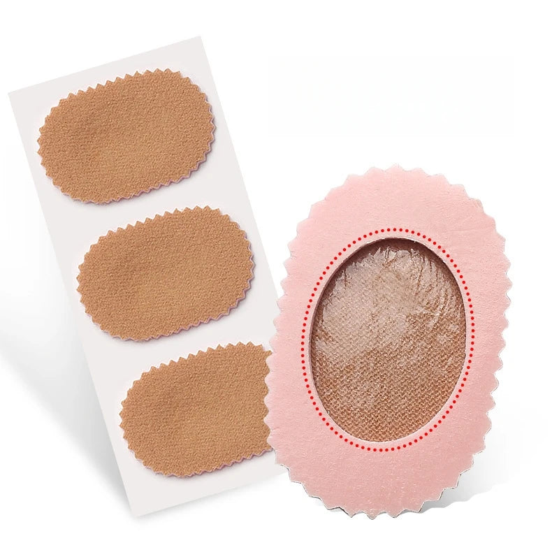 3/6/9/18/24 Corn Patches Latex Flannel Preventing Chafing Round Stickers Remove Feet Calluses Corn Patches Anti-Abrasion Patch Qme