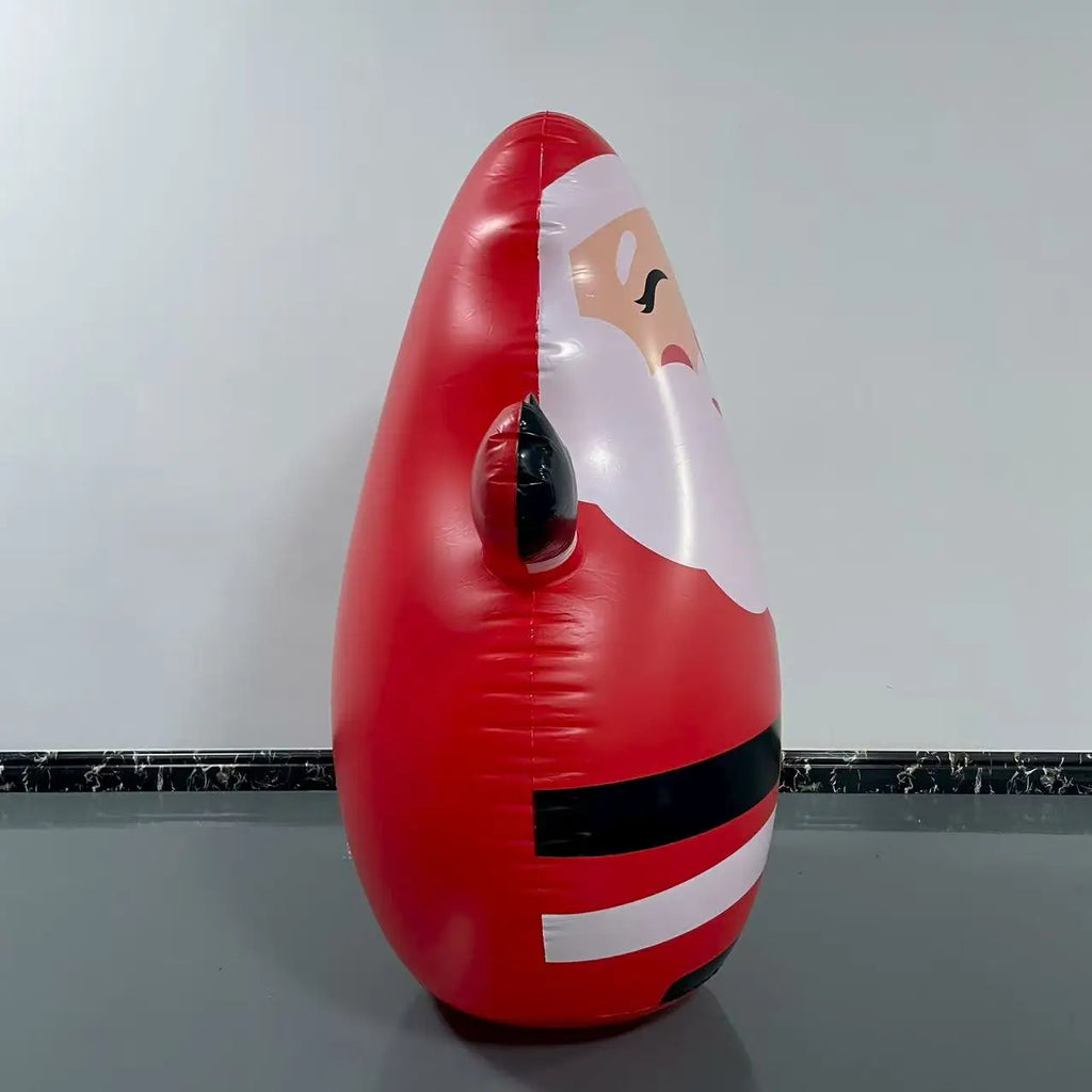 Inflatable Santa Claus PVC Wee Man Christmas Decoration for Outdoor Courtyard Mall Decorations Festive Activity Props Qme