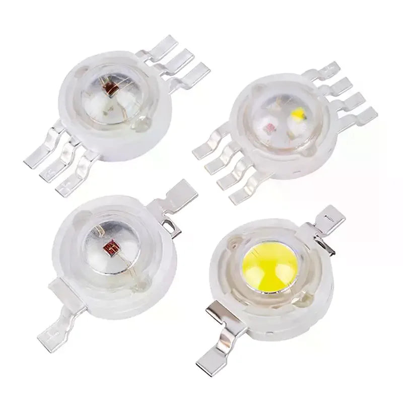 10Pcs High Power 0.5/1/1.5/3W Imitation Lumen LED Lamp Beads With High Brightness For DIY Lighting Flashlight Repairs Qme