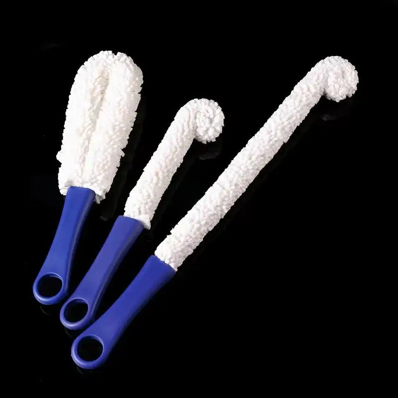 Plastic Flexible Wand Foam Sponge Hand Wine Bottle Glass Decanter Qme 3PCS A5
