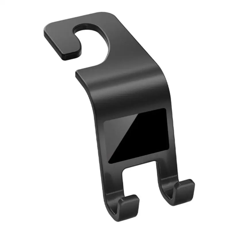 Universal Car Seat Headrest Hook Auto Back Storage Organizer Hanger Qme Black