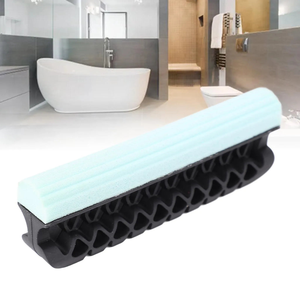 Beard Hair Cleaning Tool Beard Cleaner for Sink Flexible Sponge Strip Beard Hair Catcher Cleaning Tool with Water Storage Bottle Qme